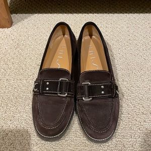 Unisa Brown Suede Loafers size 6.5